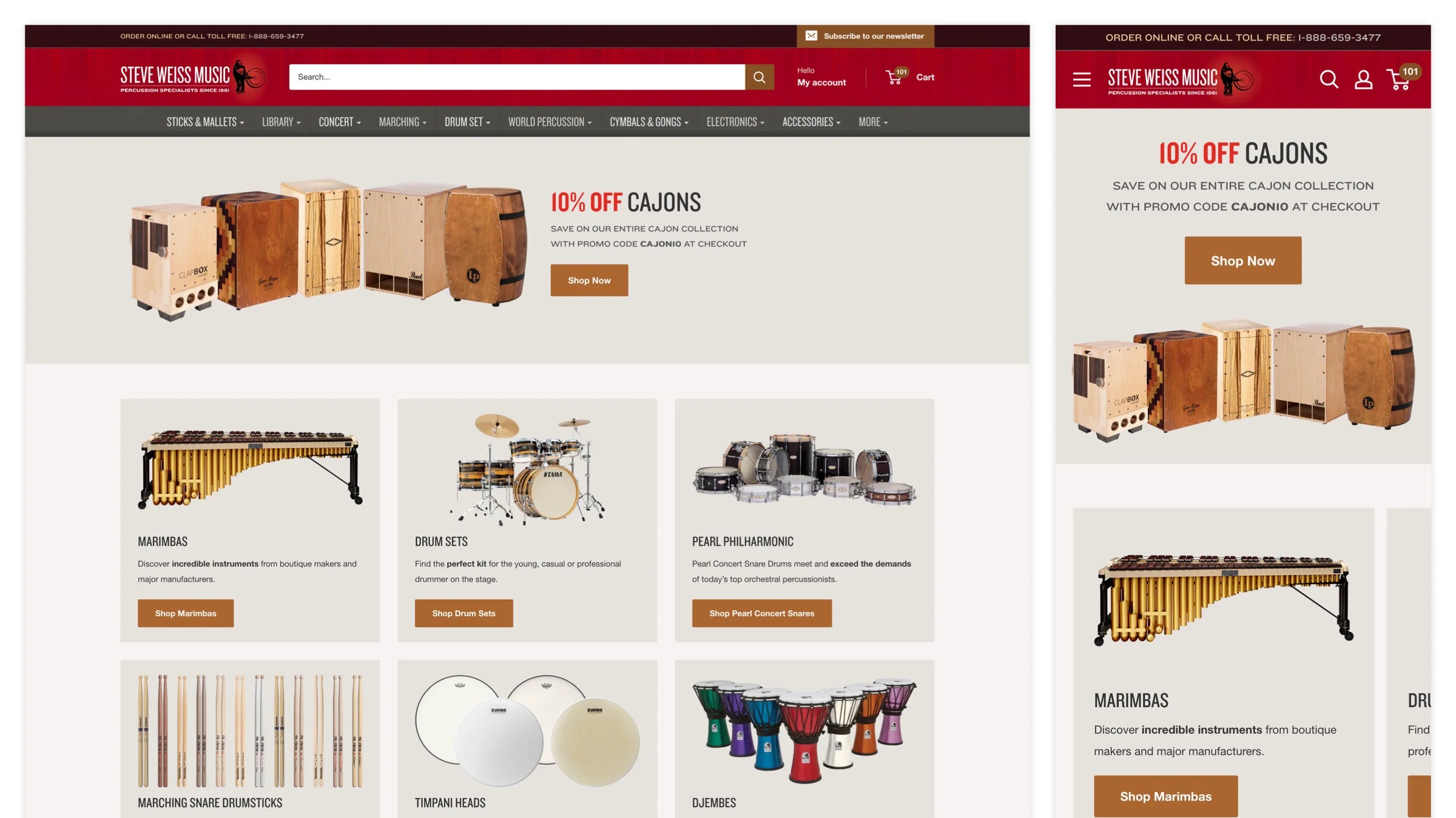 New SteveWeissMusic.com Website!