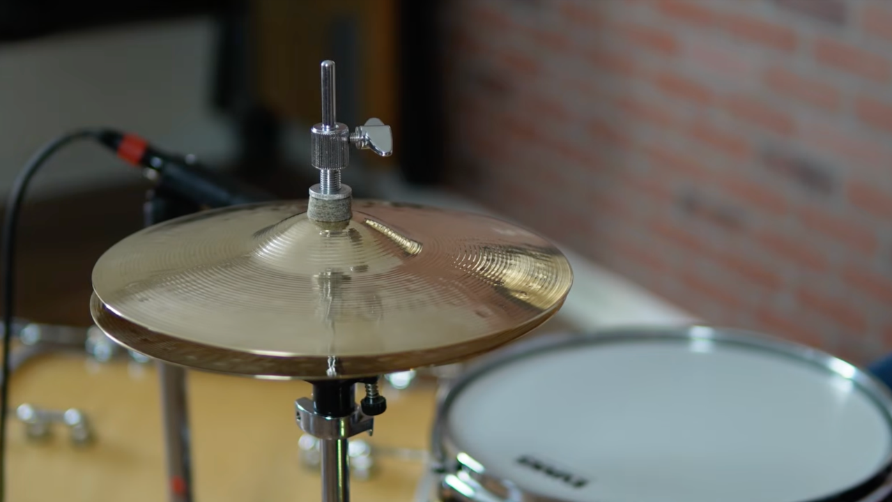 A Close Look At Four Pairs Of Mini Hi-Hat Cymbals