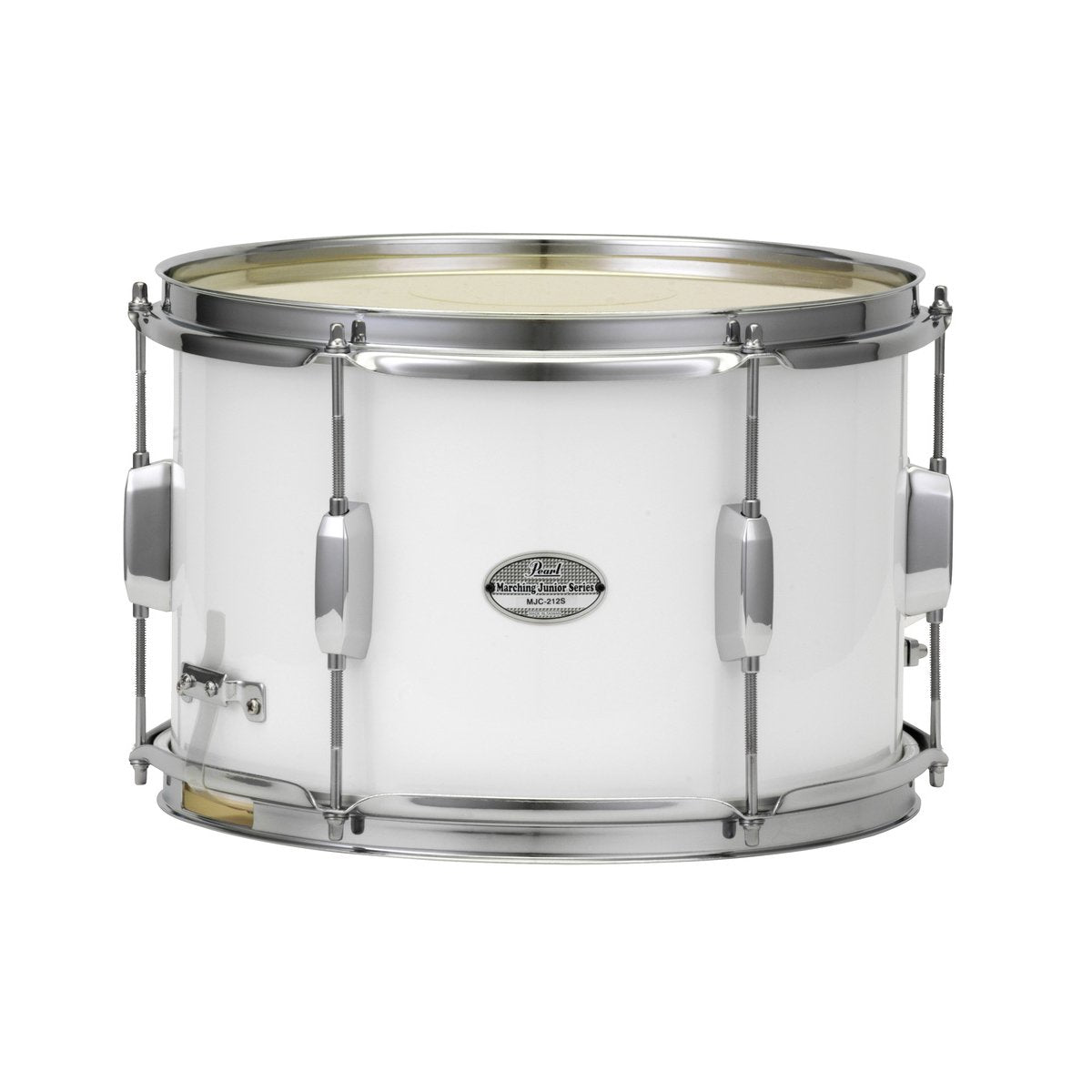 10x7 Pearl Junior Marching Single Tenor With Carrier - White MJT1007/CXN33