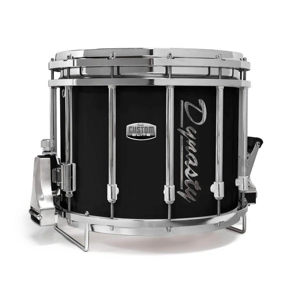 14" Dynasty DFZ Marching Snare Drum - Black MS-Z14W-B