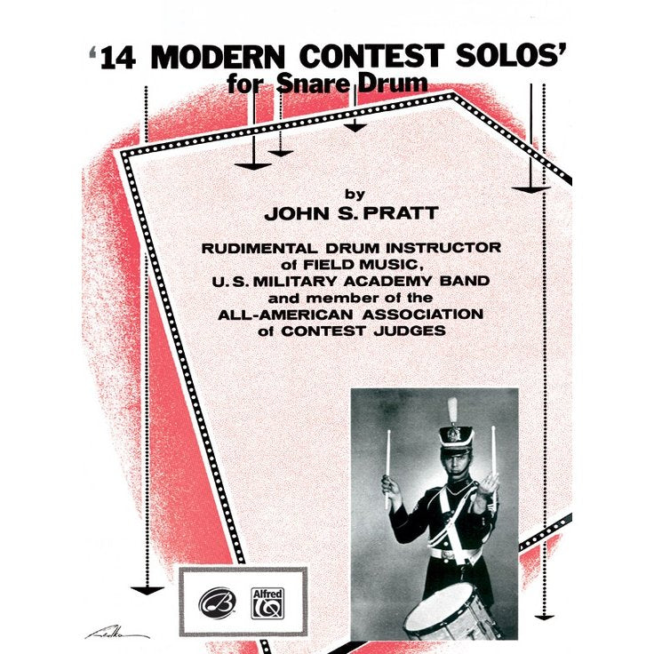 14 Modern Contest Solos For Snare Drum By John S. Pratt