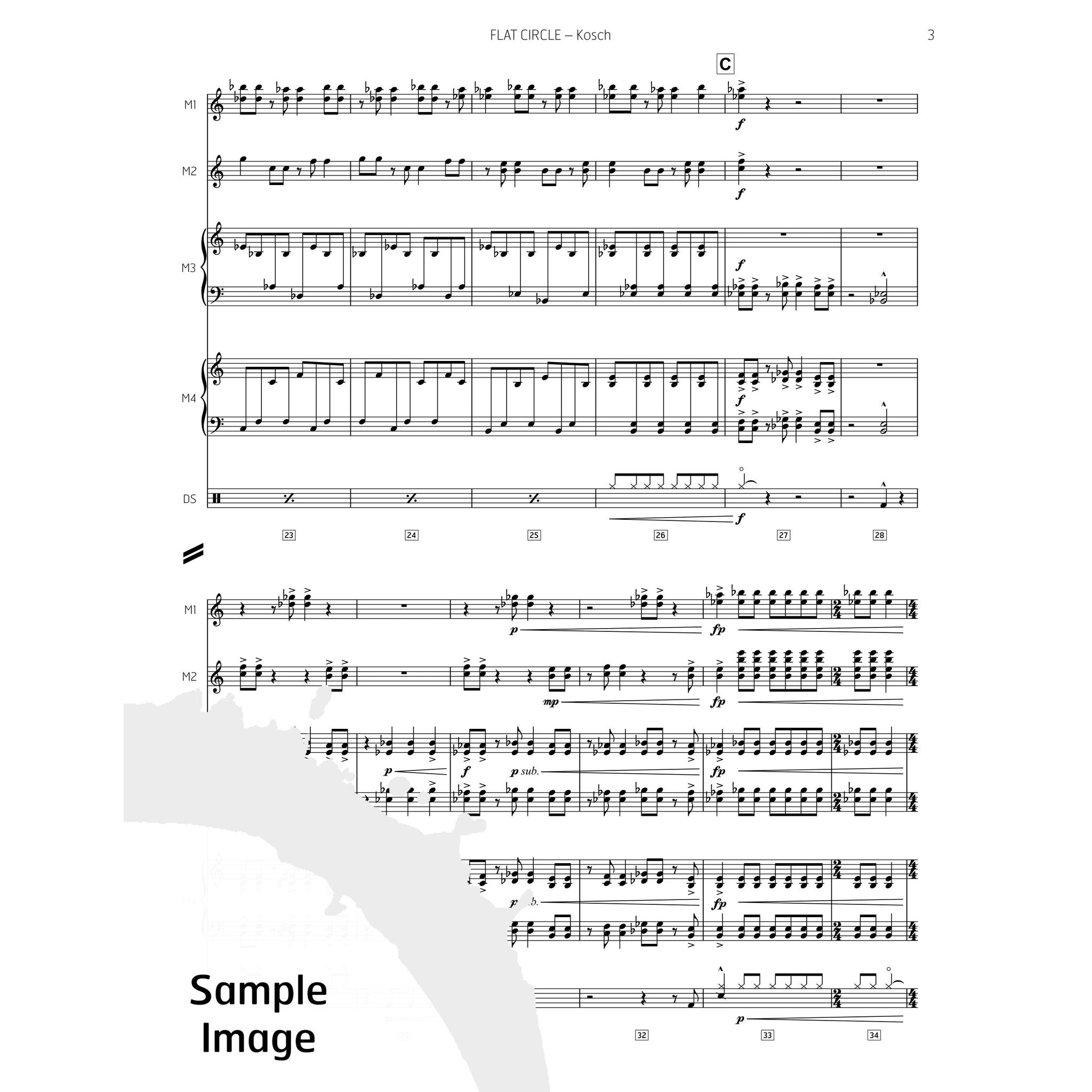 Kosch-Flat Circle sample