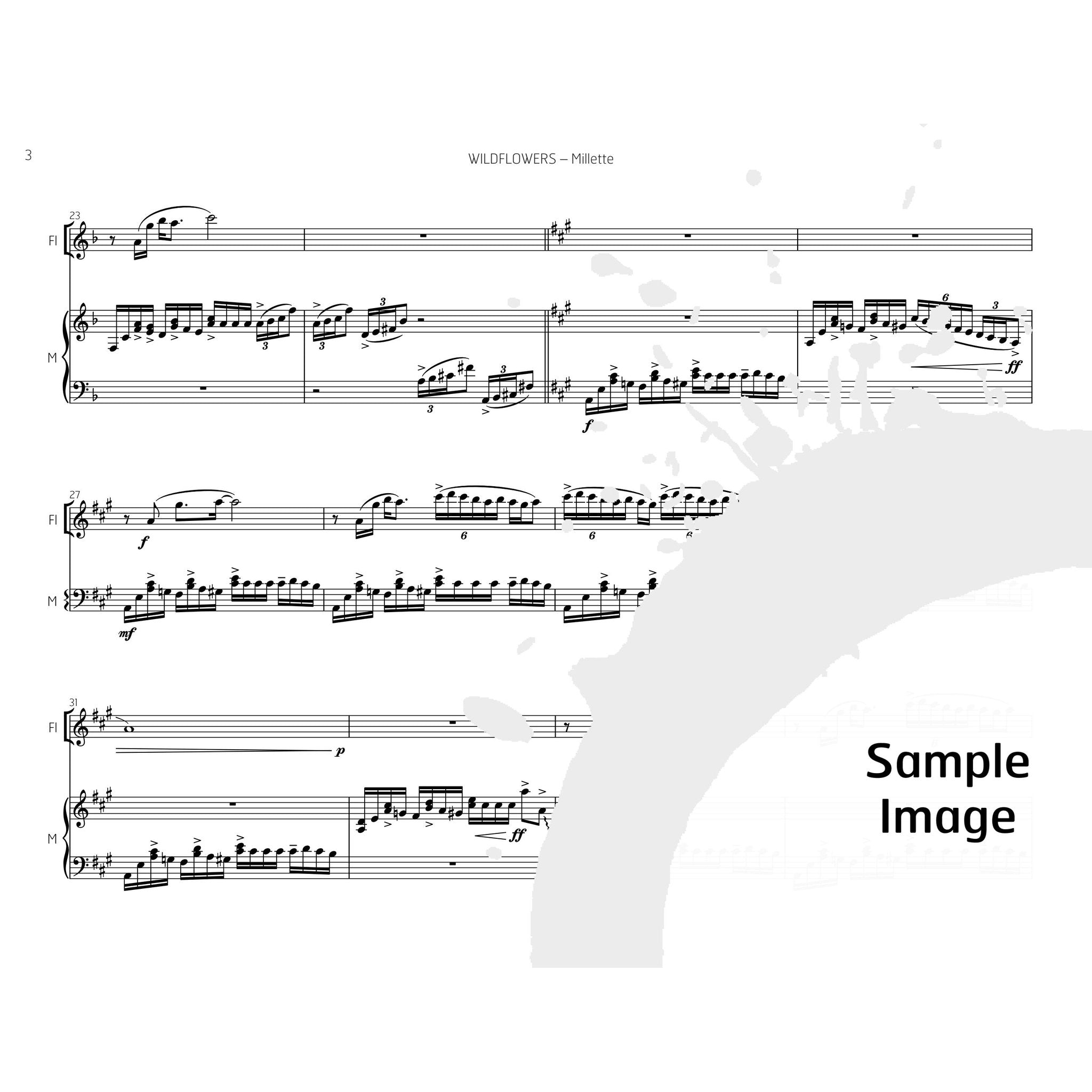 Millette-Wildflowers sample
