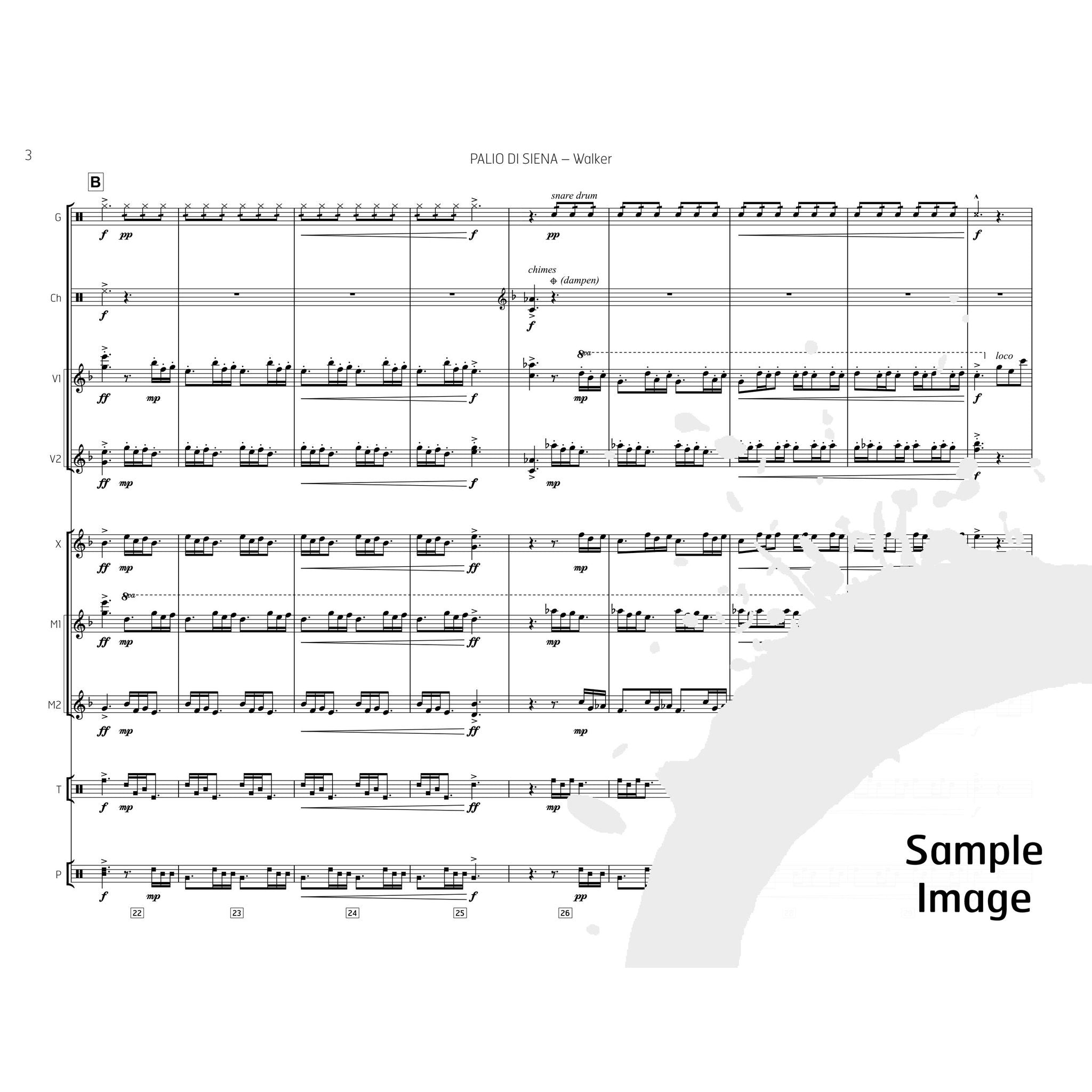 Walker-Palio di Siena sample