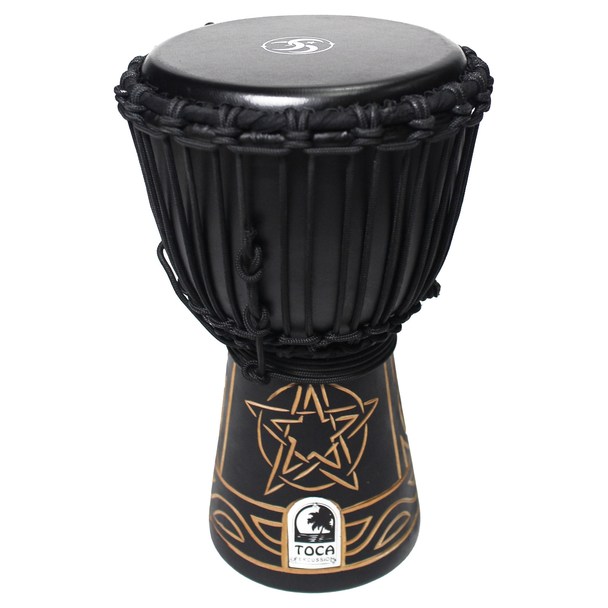 8" Sully Erna Black Mamba Wood Rope Tuned Djembe