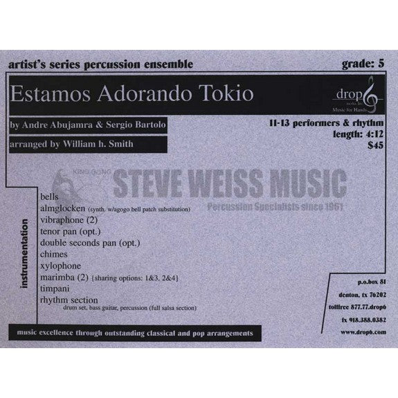 Abujamra/Bartolo-Estamos Adorando Tokio (SP)-B/2V/C/X/2M/almgl./