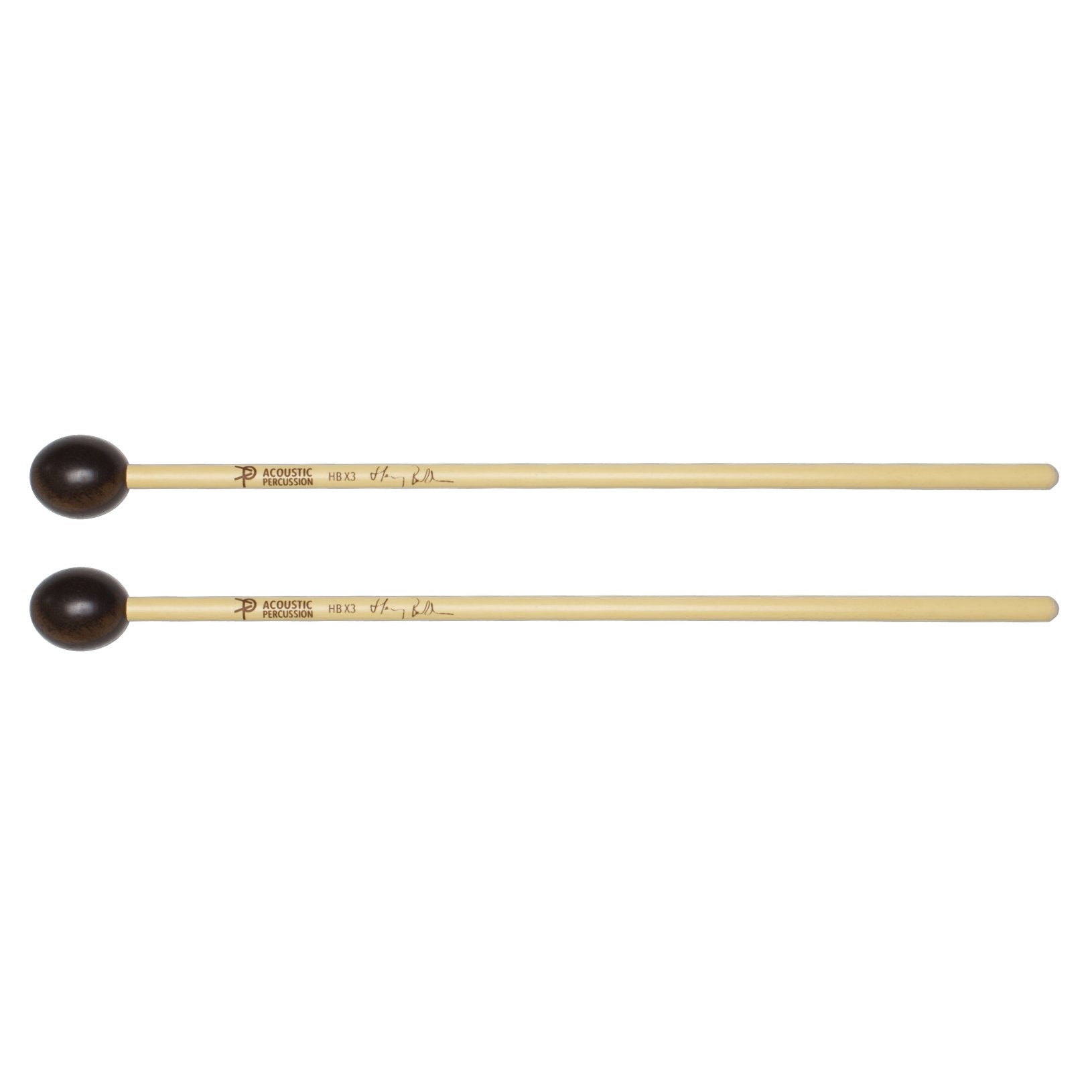 Acoustic Percussion Henry Baldwin Xylophone Mallets - HB X3 Ebony Medium Bright