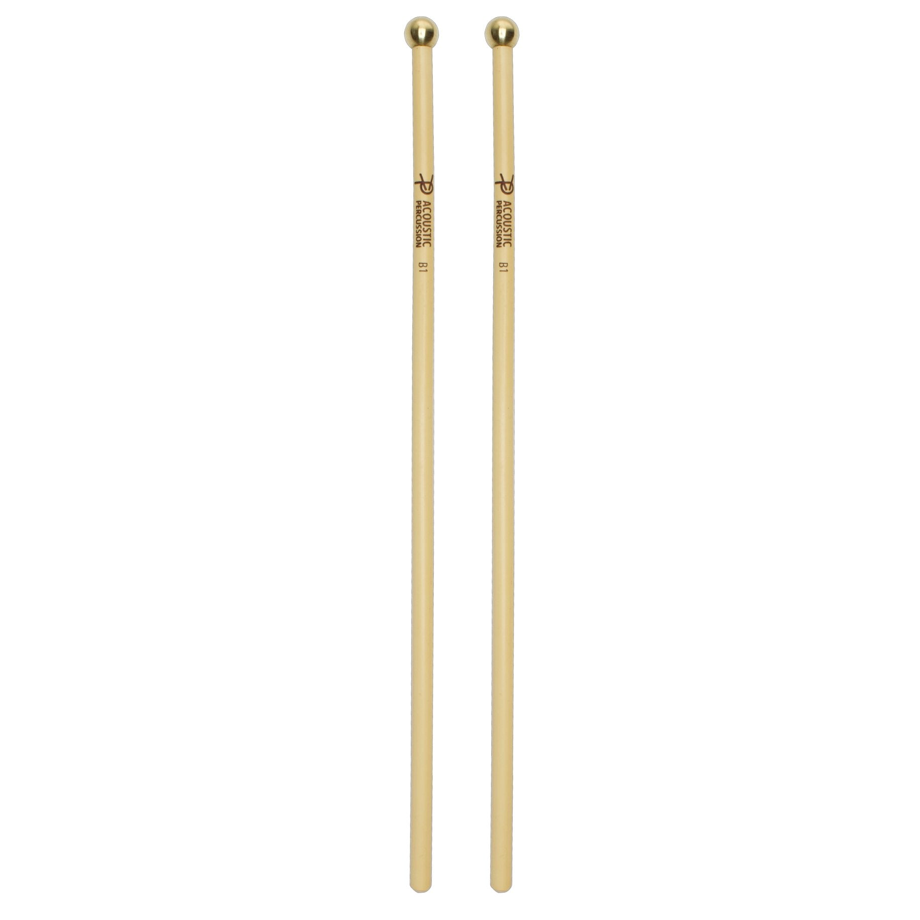 Acoustic Percussion Metallic Series Glockenspiel Mallets - Rattan B1