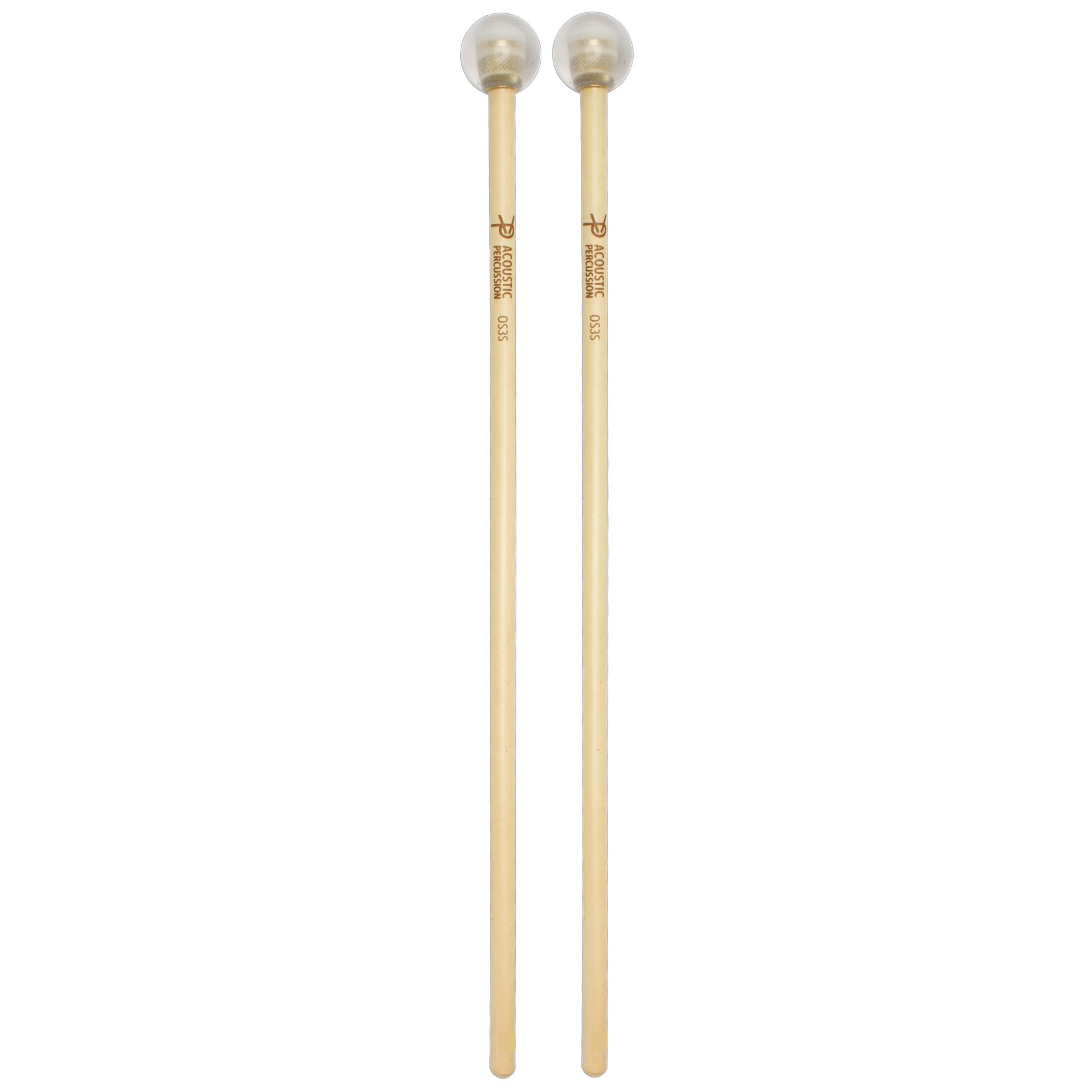 Acoustic Percussion Orchestral Series OS3S Glockenspiel Mallets - Rattan ACO-OS3S