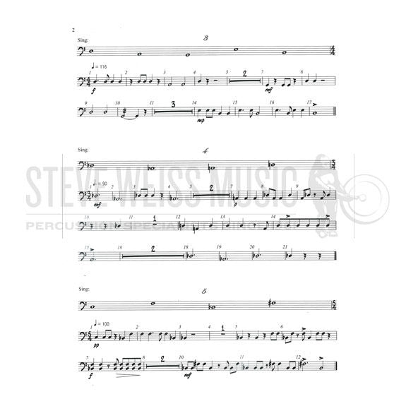 Adams-75 Tuning Etudes for the Accomplished Timpanist