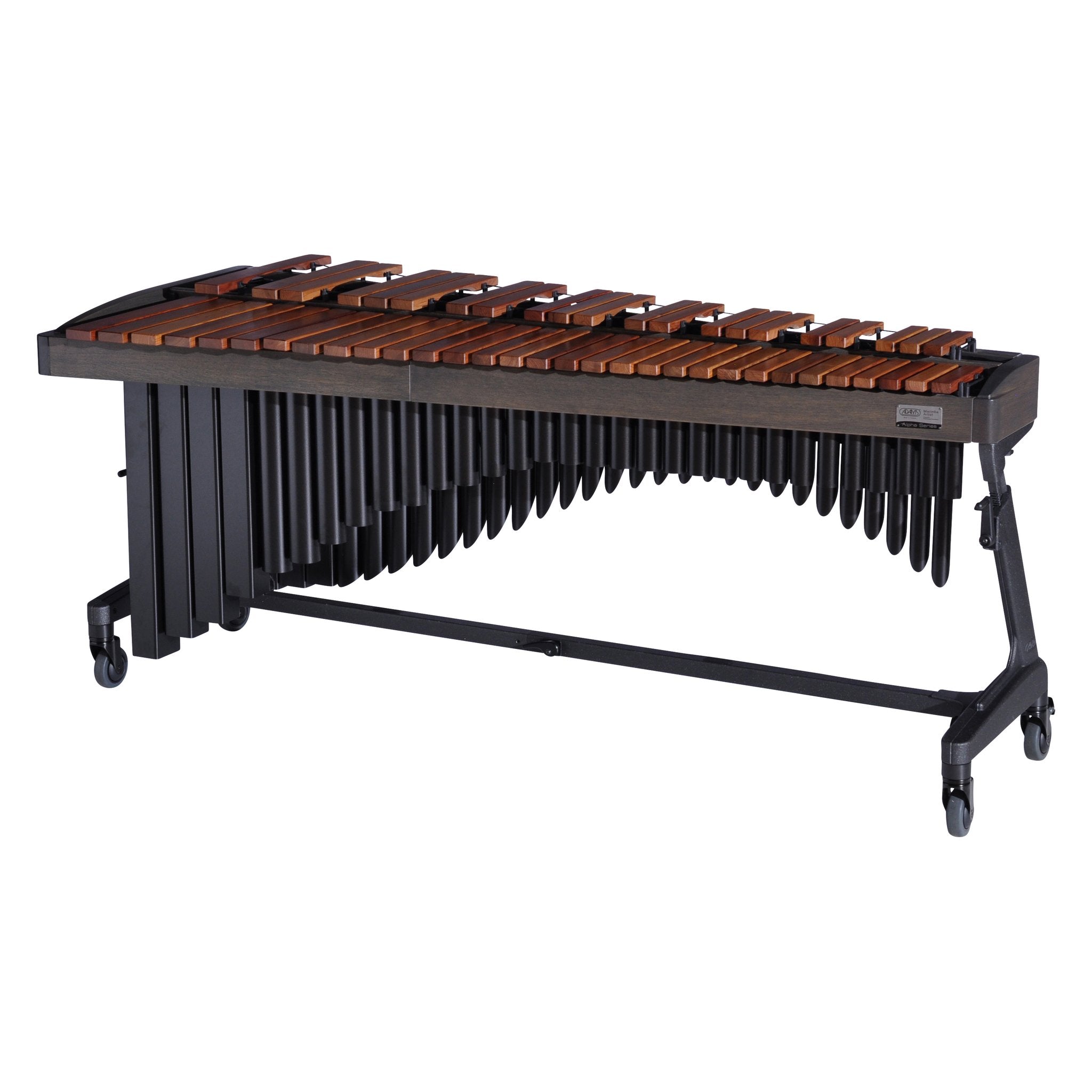 Adams Alpha Marimba 4.3 Graphite Midnight Black Players Side