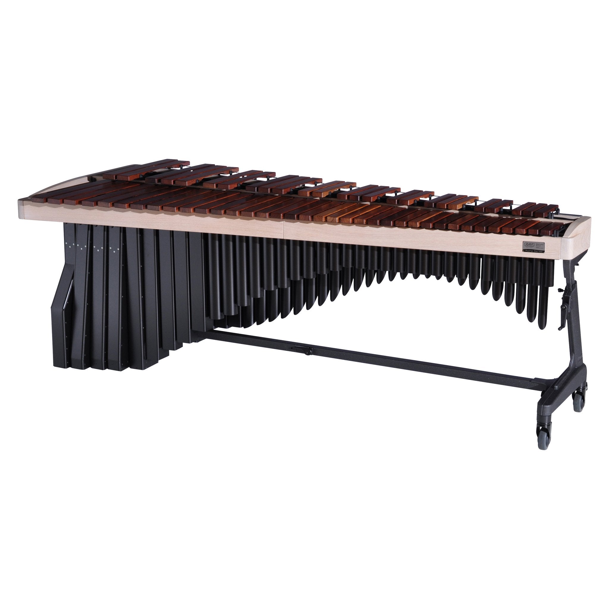 Adams Alpha Marimba Whitewash Black MAHAA50/9W1 Players Side