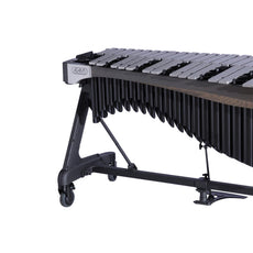 Adams Alpha Series 3.5 Octave Vibraphone, Silver Bars, w/Motor and Apex Frame Graphite Rails, Midnight Black Resonators VAWA35S/9G1