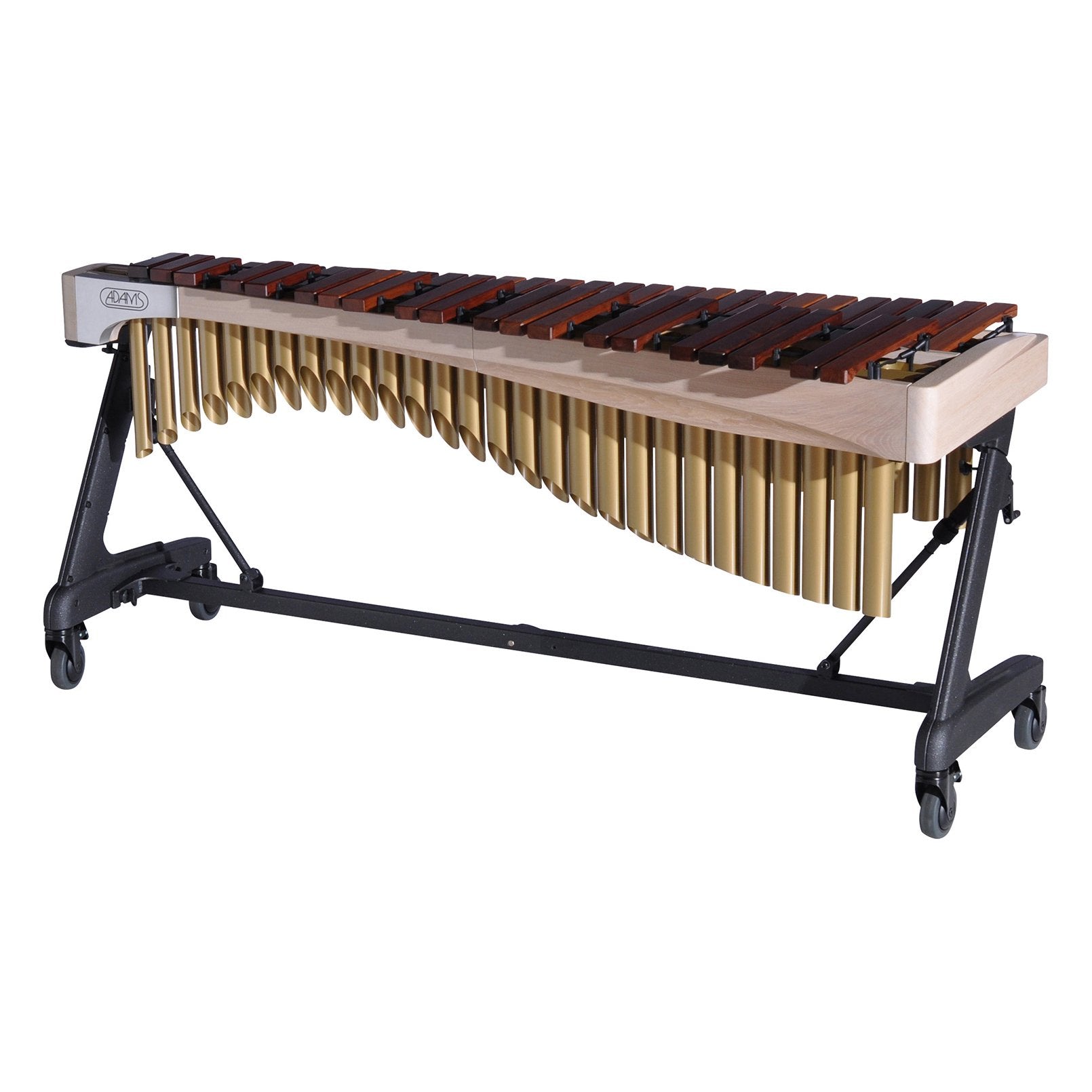 Adams Alpha Series 3.5 Octave Rosewood Xylophone w/Apex Frame White Wash Rails, Gold Resonators ADM-XAHAA35/9W3