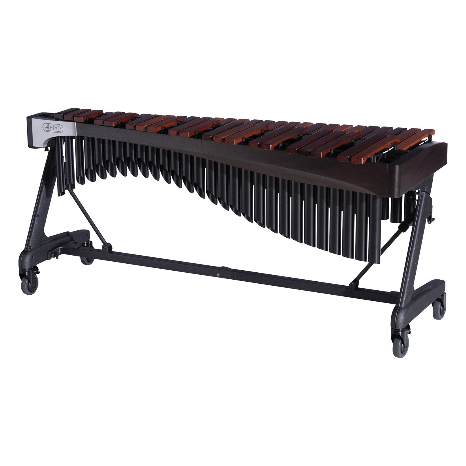 Adams Alpha Series 4.0 Octave Rosewood Xylophone w/Apex Frame Espresso, Midnight Black Resonators ADM-XAHAA40/9E1