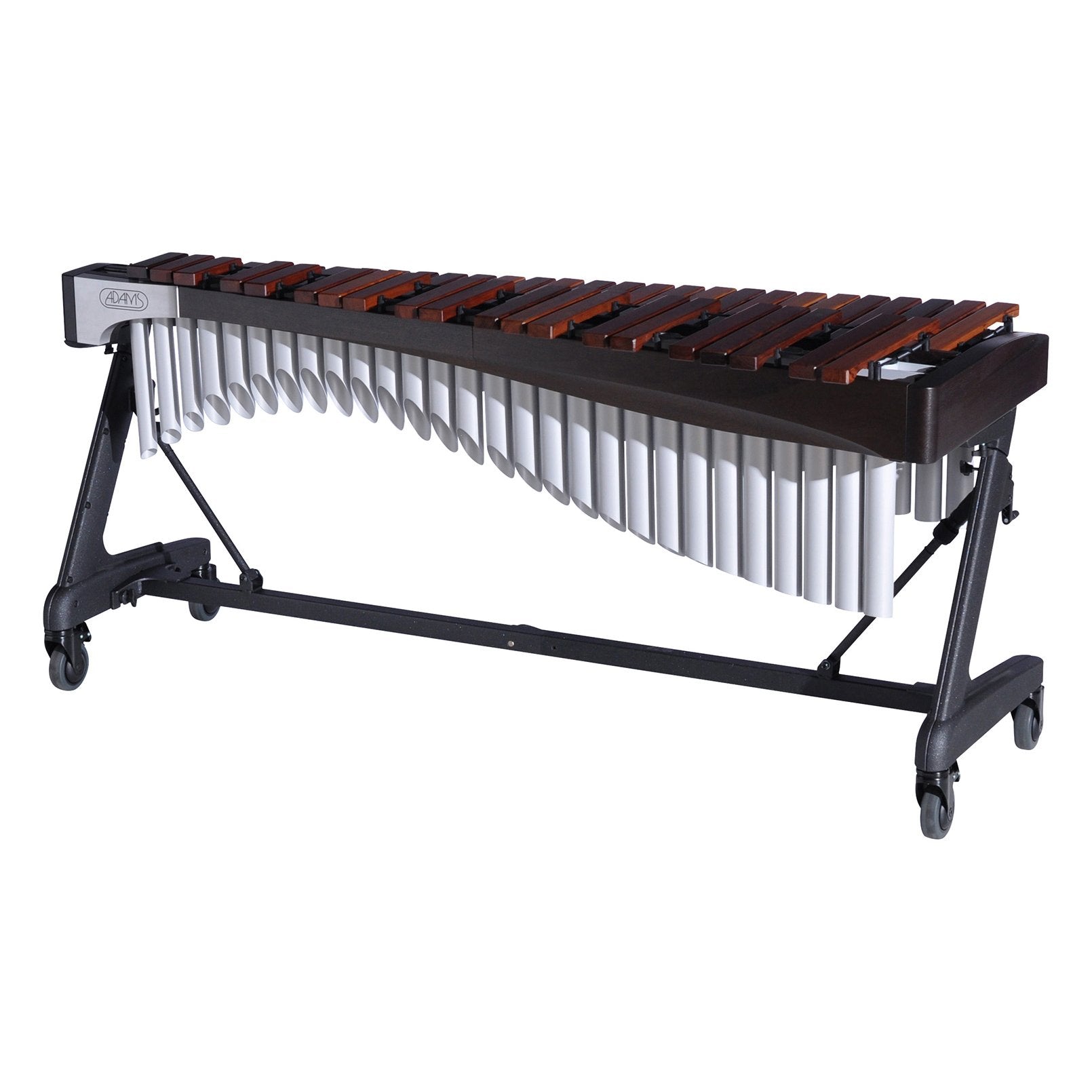 Adams Alpha Series 4.0 Octave Rosewood Xylophone w/Apex Frame Espresso, Titanium Silver Resonators ADM-XAHAA40/9E5