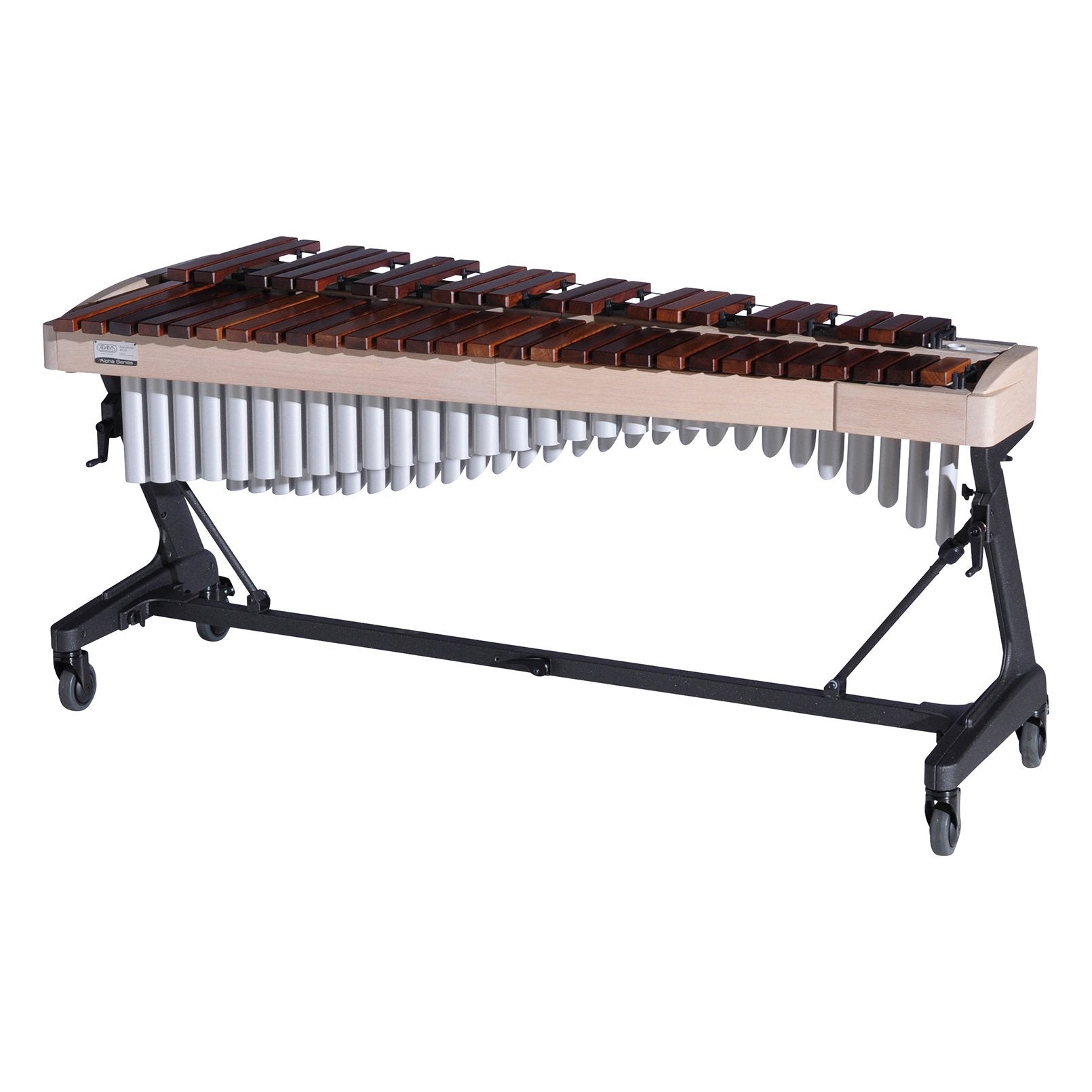 Adams Alpha Series 4.0 Octave Rosewood Xylophone w/Apex Frame White Wash Rails, Titanium Silver Resonators ADM-XAHAA40/9W5 Rear