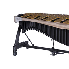 Adams Alpha Series 4.0 Octave Vibraphone, Gold Bars, w/Motor and Apex Frame White Wash Rails, Midnight Black Resonators ADM-VAWA40G/9W1