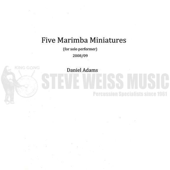 Adams-Five Marimba Miniatures-M