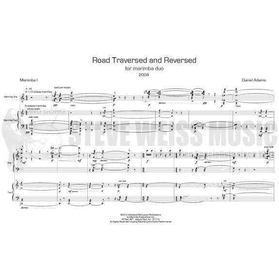 Adams-Road Traversed and Reversed (new edition) (2S)-2M OS