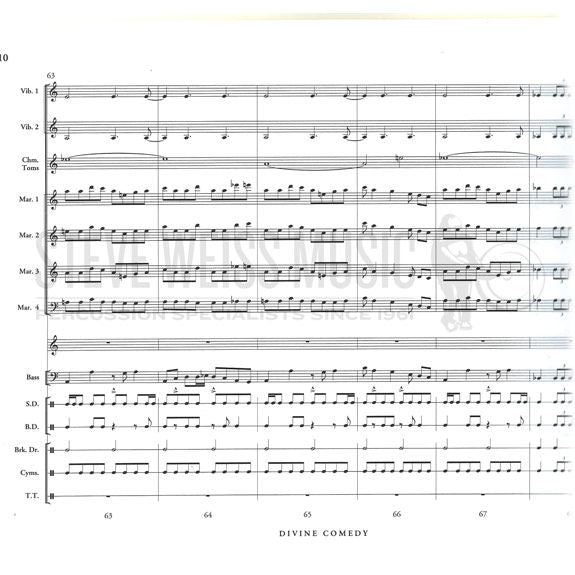 Adams, S.-Divine Comedy (SP)-2V/C/4M/P/Elec. bass/PN