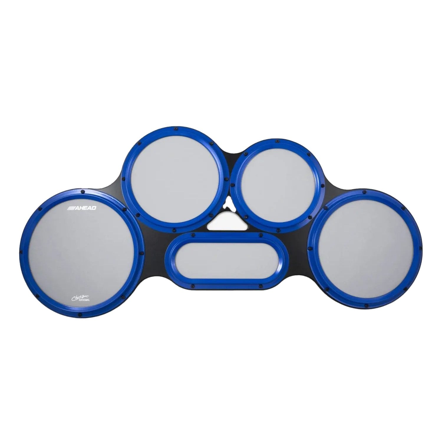 Ahead S-Hoop Chavez Tenor Practice Pad (Gray Surface / Blue