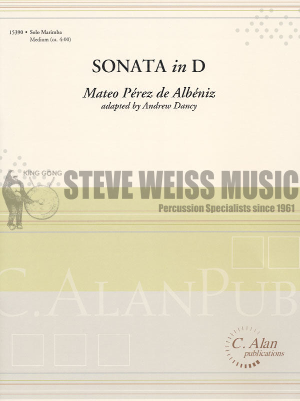 Albeniz-Sonata in D arr. Dancy-M