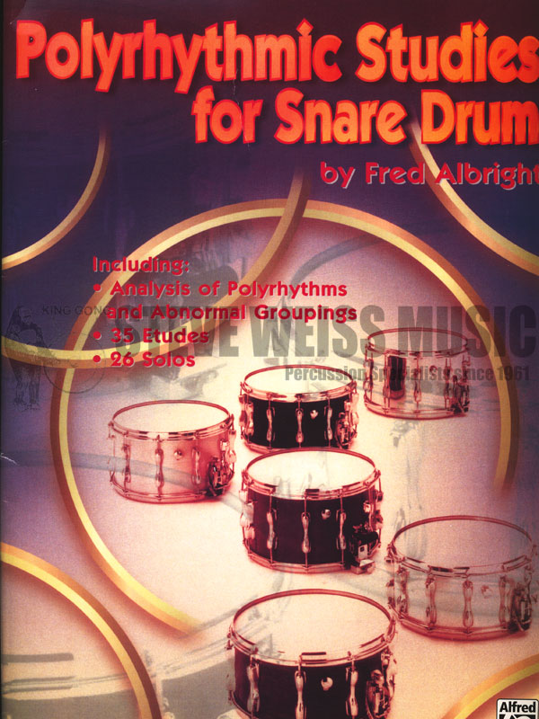 Albright: Polyrhythmic Studies for Snare Drum