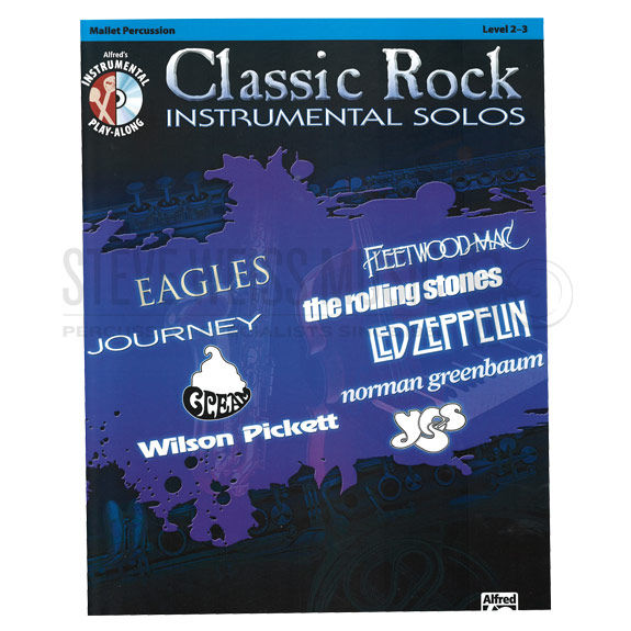 Alfred's Instrumental Play-Along: Classic Rock Inst. Solos-Mallet percussion (book w/CD)