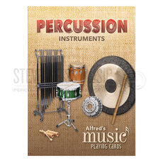 Alfred's Music Playing Cards: Percussion Instruments