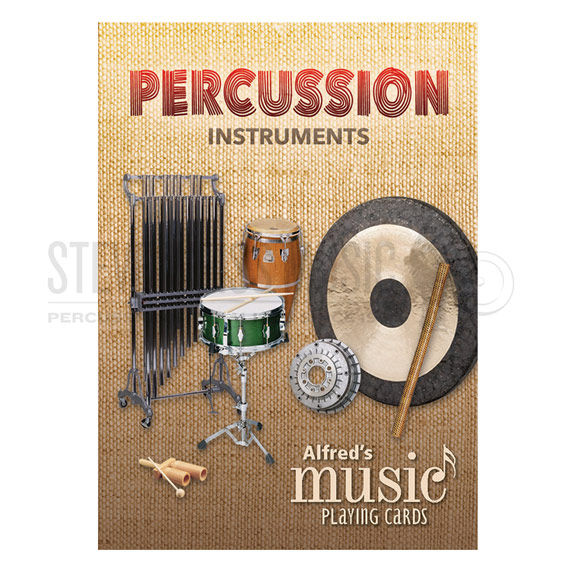 Alfred's Music Playing Cards: Percussion Instruments