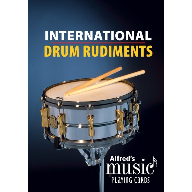 Alfred's Music Playing Cards: International Drum Rudiments By Dave Black