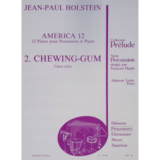 America 12 2 Chewing Gum Jean Paul Holstein