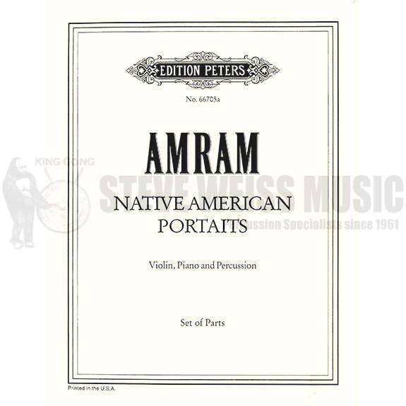 Amram-Native American Portraits (Parts only)-P/M/VN/PN OS