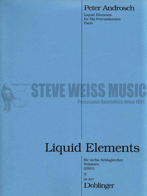 Androsch-Liquid Elements (Score ONLY)-B/V/X/M/8T/P