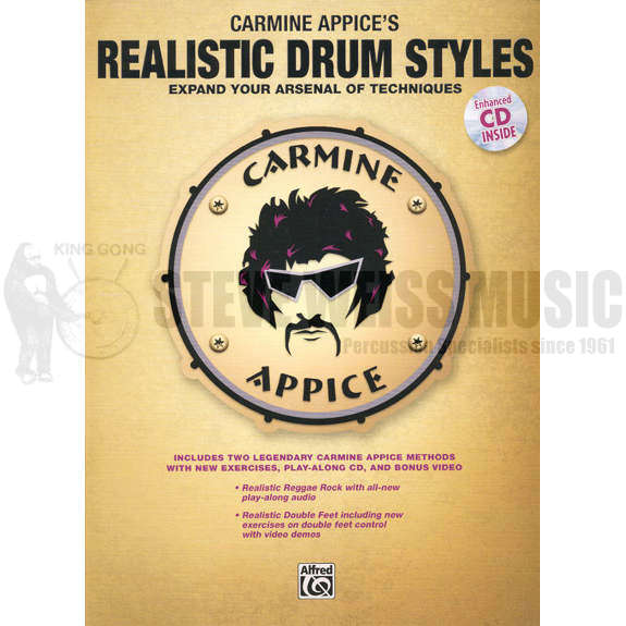 Appice-Realistic Drum Styles (CD)