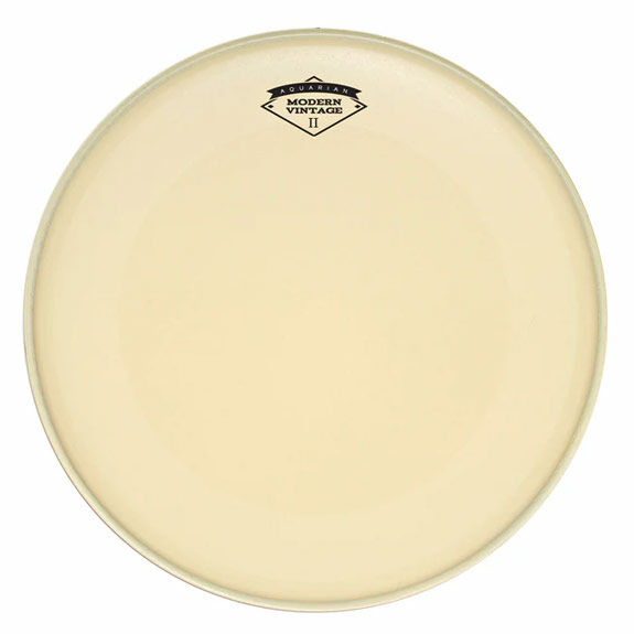 Aquarian 18" Modern Vintage II Coated with Super Kick Bass Drum Head