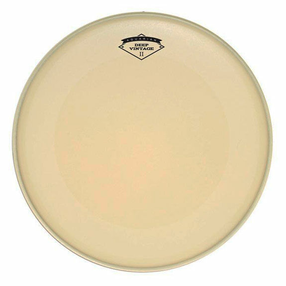 Aquarian 22" Deep Vintage II Super Kick Bass Drum Head