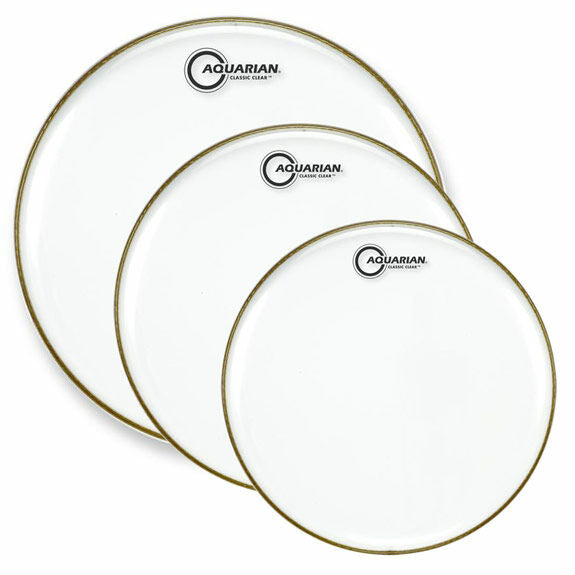 Aquarian Classic Clear Tom Value Pack