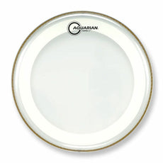 12" Aquarian Super-2 Drumhead with Studio X Ring