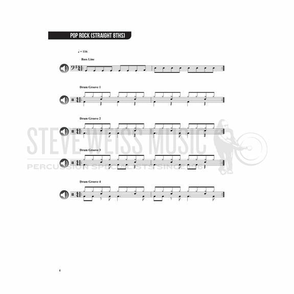 Arber-How to Build Drum Grooves Over Bass Lines (Online Audio Access Included)