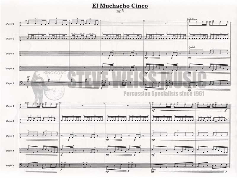 Argenziano-El Muchacho Cinco (SP)-4T/P