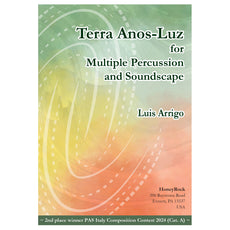 Arrigo-Terra Anos-Luz cover page percussion solo