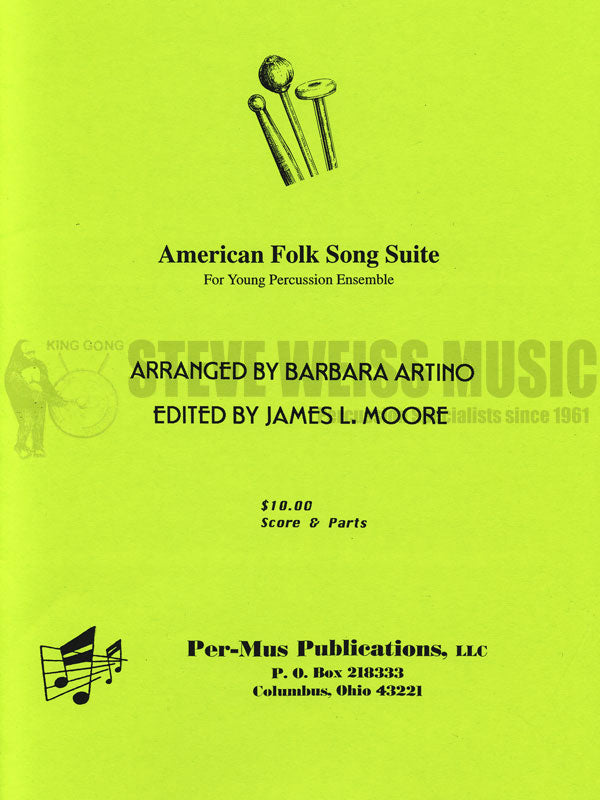 Artino-American Folk Song Suite (SP)-2 Mall ins./P