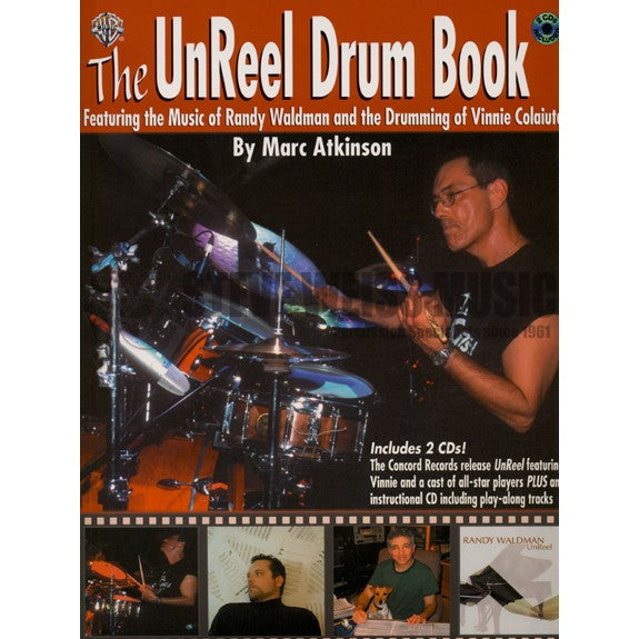Atkinson, Marc-UnReel Drum Book (CD)