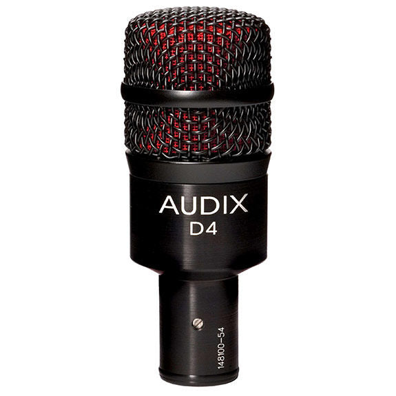 Audix D4 Hypercardioid Dynamic Instrument Microphone
