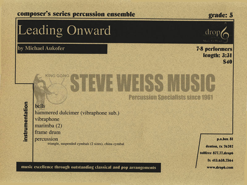 Aukofer-Leading Onward(SP)-B/Hammered Dulcimer (opt V)/ /2M/P