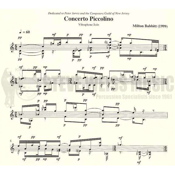 Babbitt-Concerto Piccolino-V