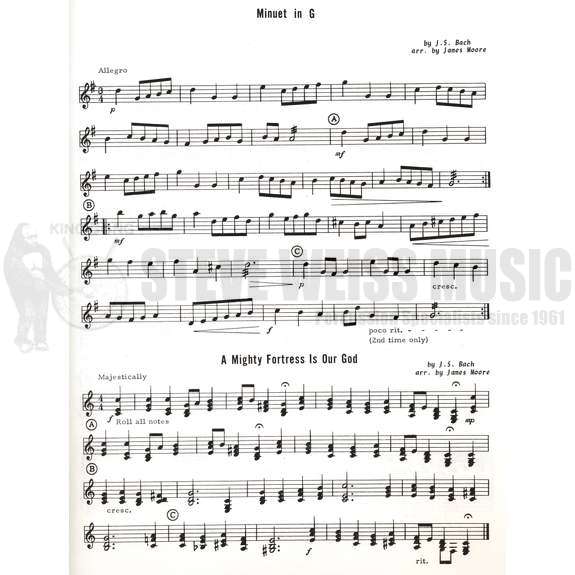 Bach-Bach for Marimba arr. Moore-M