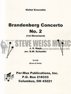 Bach-Brandenberg Concerto #2 arr. Schaeffer (SP)-5M